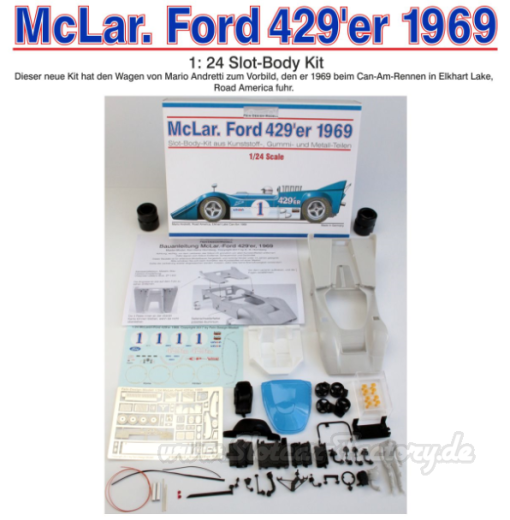 McLaren Ford 429er Karosserie Bausatz Fein Design