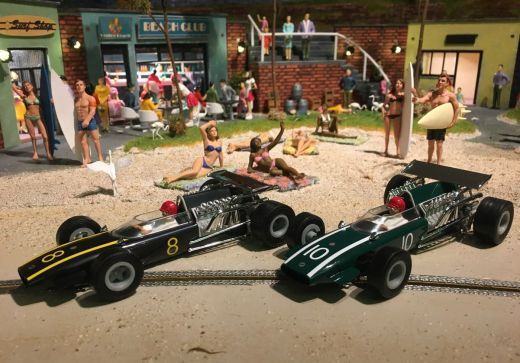 Cooper Maserati F1 british racing green