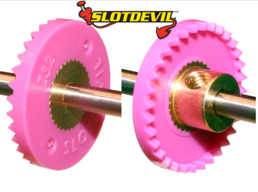 Kronrad Slotdevil 32 Zähne - für 3 mm Ø