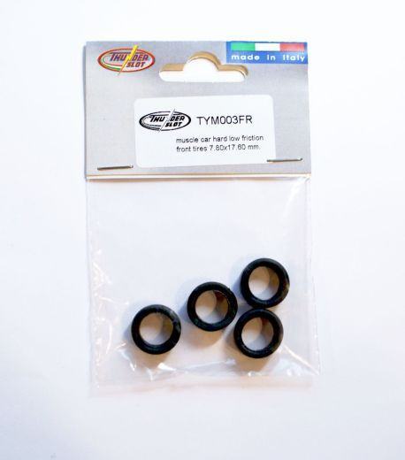 Muscle Car Hard low friction Front Tires