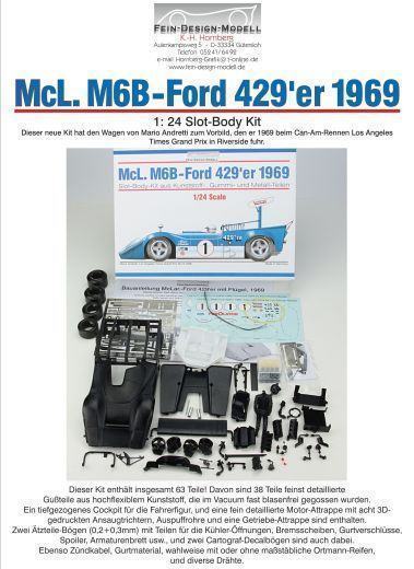 McLaren M6B Ford 429 - 1969 Fein Design