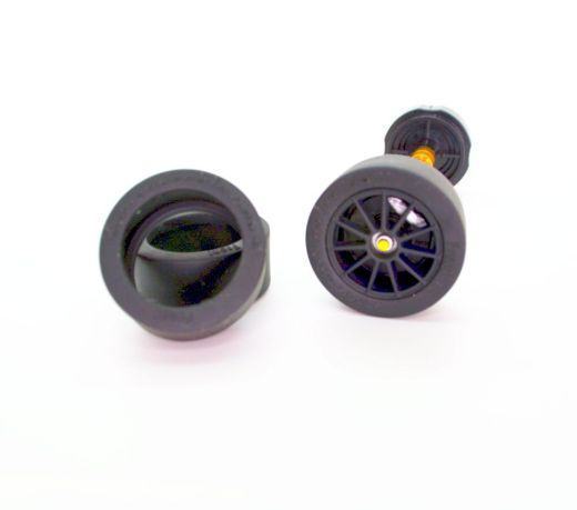 Frankenslot Vorderreifen Gummi Standard - Audi R8 GT3 evo II /RS 5/BMW M4 GT3/Ferrari 296 GT3/AMG C63/P991/GT Race/Corv. C7R/C8R