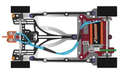 SCALEAUTO ARX 05 No. 6 in Wettbewerbsversion mit Metall-Chassis