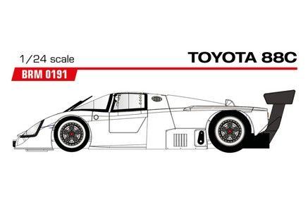 BRM Toyota 88C - Full White Kit