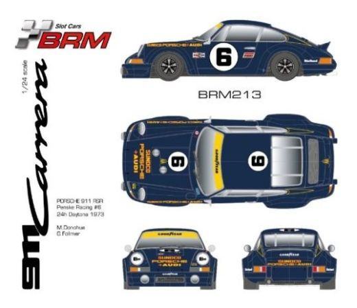 BRM 1/24, Porsche 911 S/T, Nr.6, Daytona 1973, BRM213