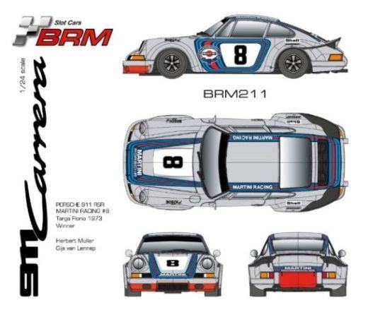 BRM 1/24, Porsche 911 RSR, Nr.8, Targa Florio 1973, BRM211