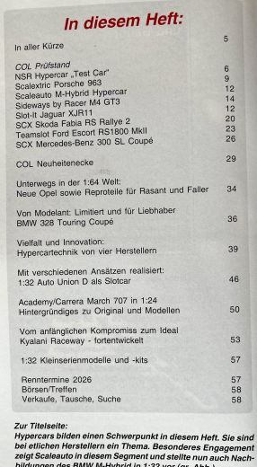 Car-On-Line 3 (Juni / August) – 2026