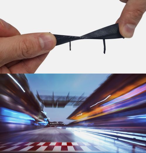 Flexibler Spoiler Carrera Digital 1:24 Mustang GT3