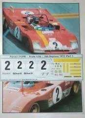 Ferrari 312PB - 24h Daytona 1972 #2
