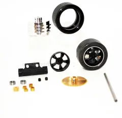 Hinterachshalter & Stegfelgen Kit für HotRod