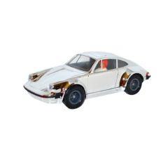 Porsche 911 Coupe Chrom Modell