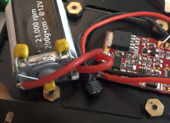 Decoder Speedflow Mini Frankenslot Set mit LED´s -Kabel / Entstörfilter