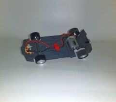 Karosserie Murcielago gold met. mit 3D Chassis Kit