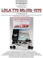 Lola T70 MK IIIB 1970  Fein Design
