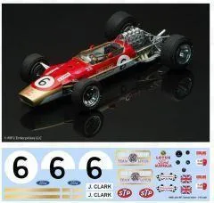 Indycals Decal Lotus 49T   J. Clark 1968