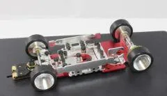 Komplettfahrwerk Super32 Red Devil m.Super-Magneten u.Ø2,38mm Achsen f.13D Motor
