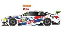 SCALEAUTO Racing-RC2 Competition BMW M6 GT3 Daytona 2018 No. 96 White Kit m. Beklebungssatz