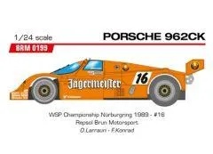 BRM Porsche 962 Kurzheck - Team Repsol Brun Motorsport - Jägermeister #16 Nürburgring 1989 - O. Larrauri - F. Konrad