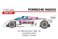 BRM Porsche 962 Kurzheck - Team Joest Racing #9 1000km Fuji 1989 - B. Wollek - F. Jelinski