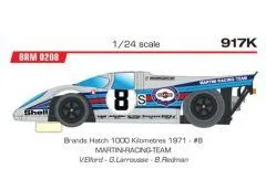 BRM P917K Martini Racing Team #8 - 1000km Brands Hatch 1971 - V. Elford - B. Redman