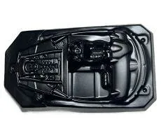 Solid Fahrereinsatz / Inlet m. Fahrer Ferrari 458