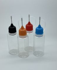 4x 20 ml PET-Nadelflaschen