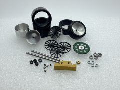 Umbaukit Carrera AMG SLS GT3 komplett Kit Vorder- u. Hinterachse