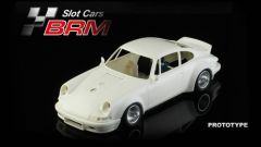 Slotcar 1:24 Analog Bausatz BRM 911 White Kit, Rennversion, Metall-Chassis